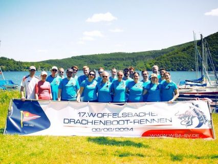 Drachenbootrennen in Woffelsbach